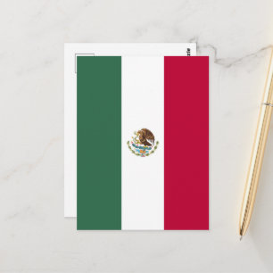 Postal Bandera de México