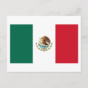 Postal Bandera de México
