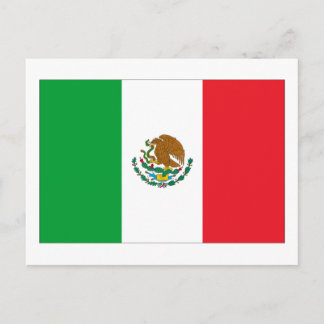 Postal Bandera de México