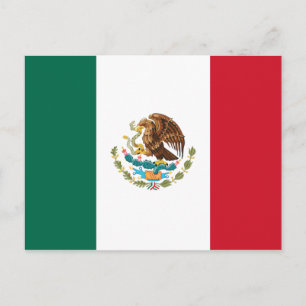 Postal Bandera de México
