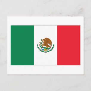 Postal Bandera de México