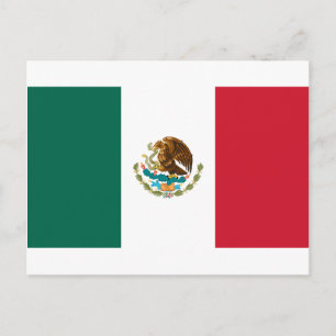 Postal Bandera de México