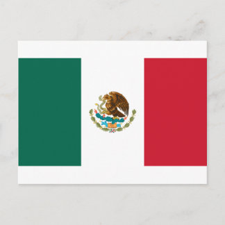 Postal Bandera de México