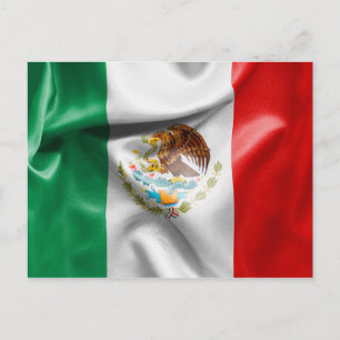Postal Bandera de México