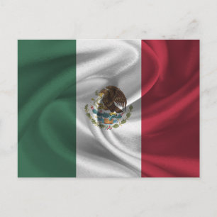 Postal Bandera de México