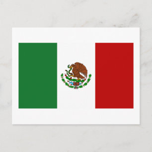 Postal Bandera de México