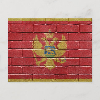 Postal Bandera de Montenegro
