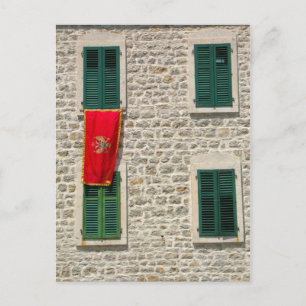 Postal Bandera de Montenegro