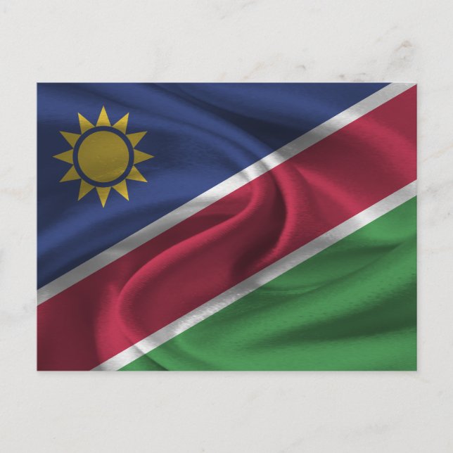 Postal Bandera de Namibia (Anverso)