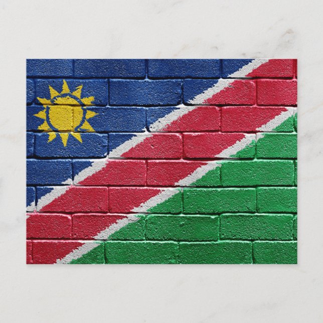 Postal Bandera de Namibia (Anverso)