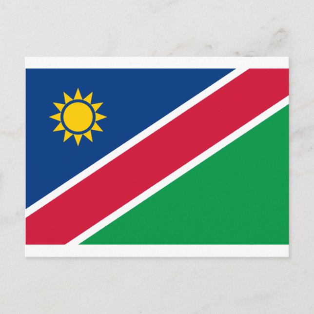 Postal Bandera de Namibia (Anverso)