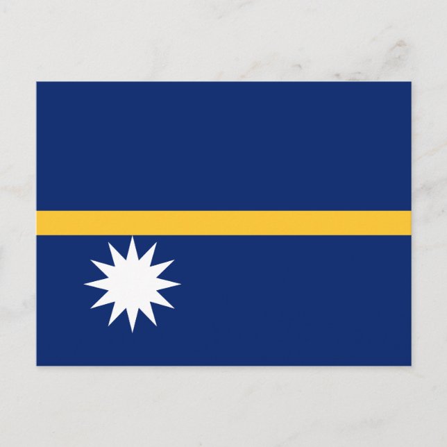Postal Bandera de Nauru (Anverso)