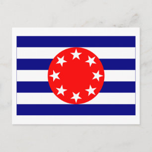 Postal Bandera de Ngarchelong