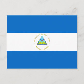 Postal Bandera de Nicaragua
