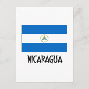 Postal Bandera de Nicaragua