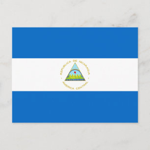 Postal Bandera de Nicaragua