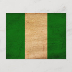 Postal Bandera de Nigeria