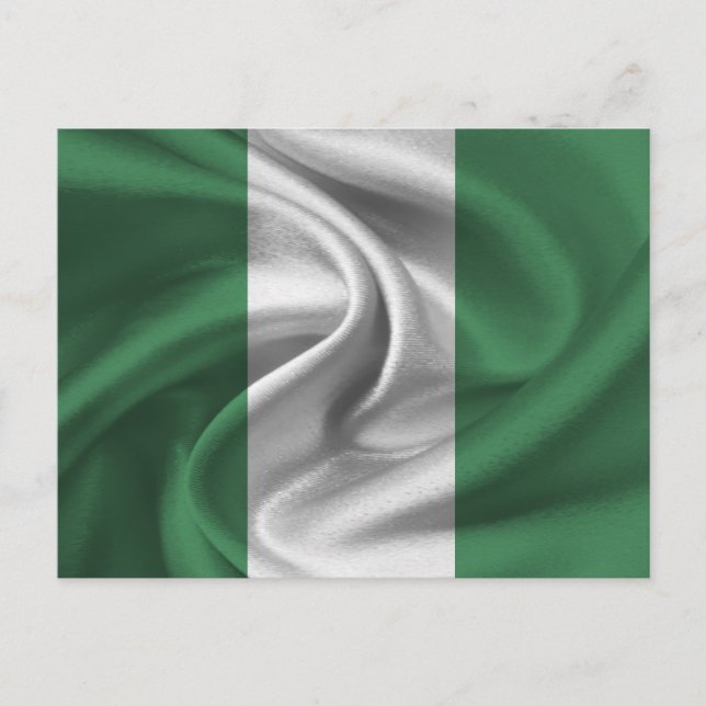 Postal Bandera de Nigeria (Anverso)