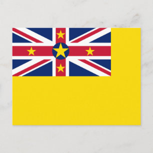 Postal Bandera de Niue