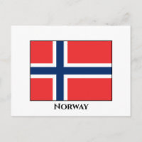 Bandera de Noruega (noruego)