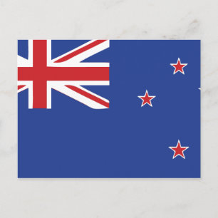 Postal Bandera de Nueva Zelanda