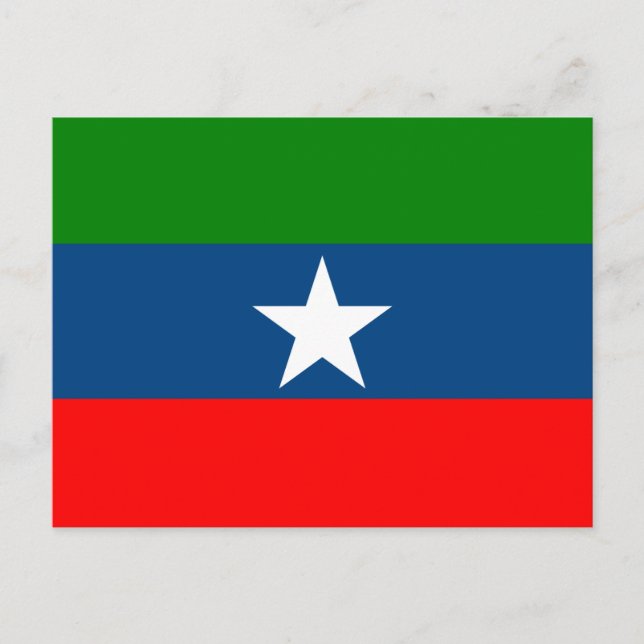 Postal Bandera de Ogaden (Anverso)