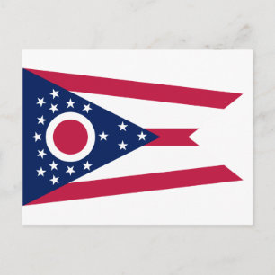 Postal Bandera de Ohio