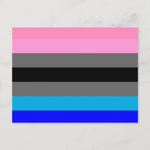 Postal Bandera de Orgullo Ambonec