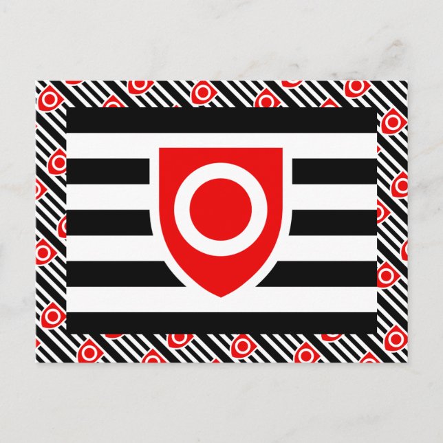 POSTAL BANDERA DE ORGULLO DE PROPIEDAD (Anverso)