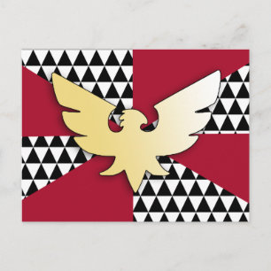 Postal Bandera de Orgullo Drag
