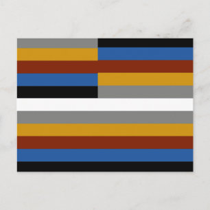 Postal Bandera de Orgullo Friki