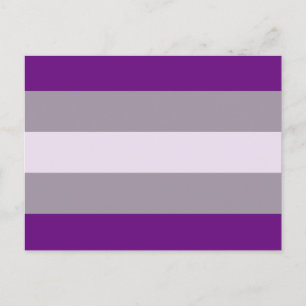 Postal Bandera de Orgullo Grisexual