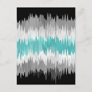 Postal Bandera de Orgullo Libramasculino Boho Funky Ondul
