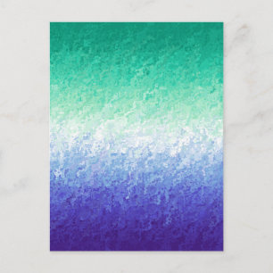 Postal Bandera de Orgullo MLM Abstracta Grungy Hombres qu