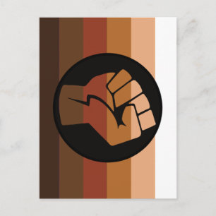 Postal Bandera de Orgullo POC