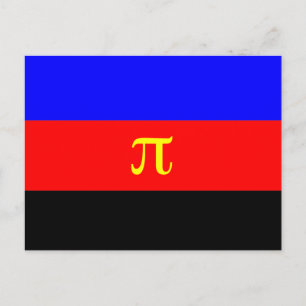 Postal Bandera de Orgullo Poliamoroso