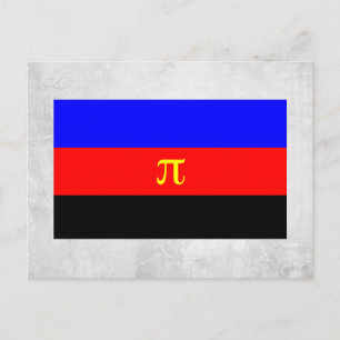 Postal Bandera de Orgullo Poliamoroso