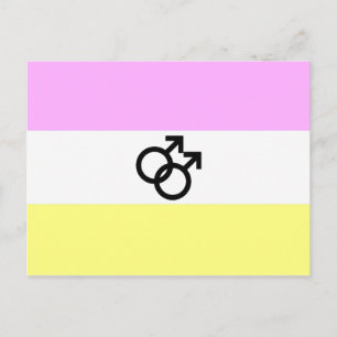 Postal Bandera de Orgullo Twink