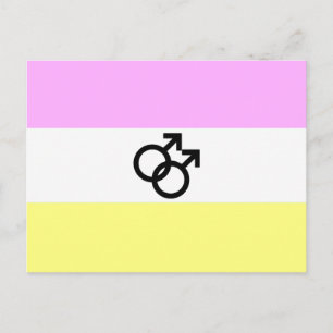 Postal Bandera de Orgullo Twink