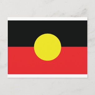 Postal bandera de origen australiano
