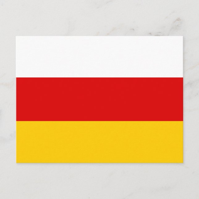 Postal Bandera de Osetia del Sur (Anverso)