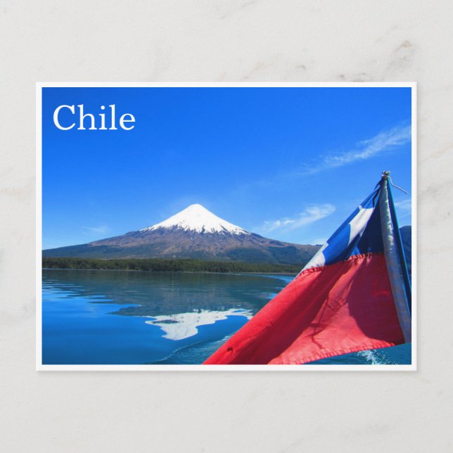 Postal bandera de osorno (Anverso)
