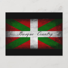 Postal Bandera de País Vasco con problemas