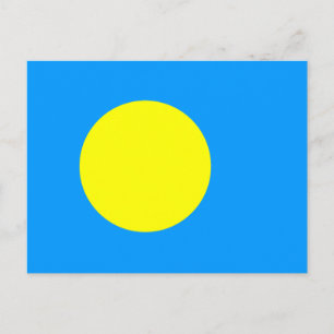 Postal Bandera de Palaos