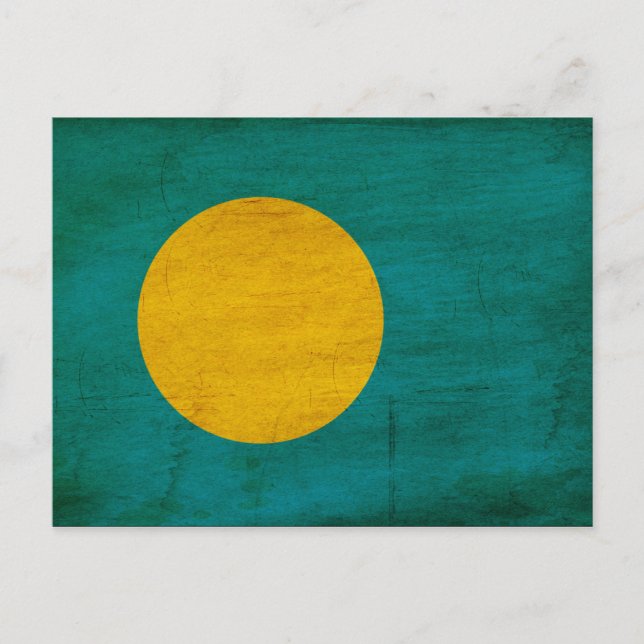 Postal Bandera de Palau (Anverso)