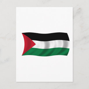 Postal Bandera de Palestina
