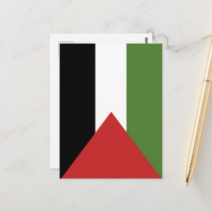Postal Bandera de Palestina