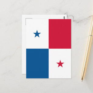 Postal Bandera de Panamá