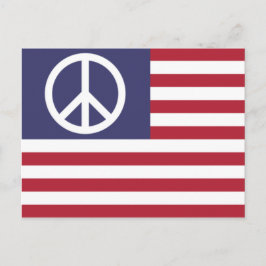 Postal Bandera de Paz de Estados Unidos