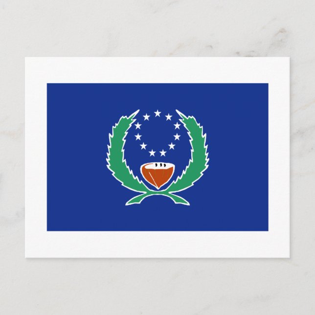 Postal Bandera de Pohnpei (Anverso)